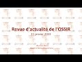 2022-01-11 Revue d'actualité