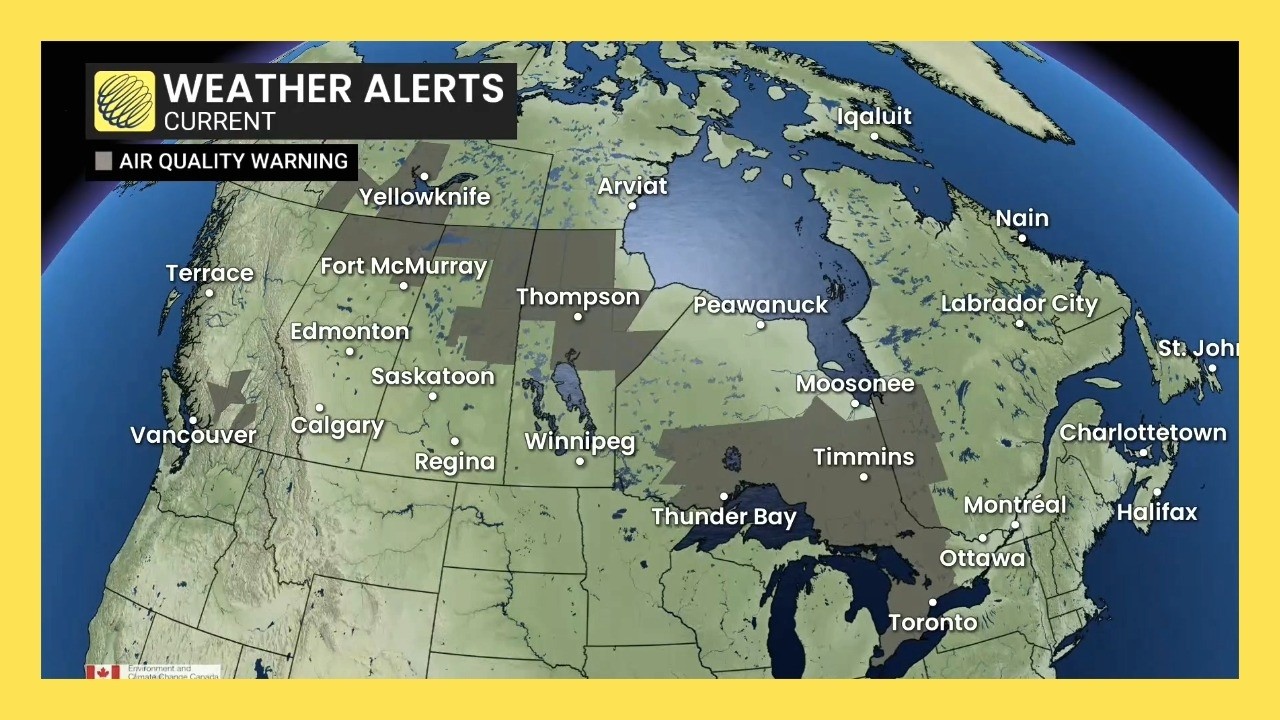 Tracking Canada's wildfires this weekend after more flared up Friday | #wildfire