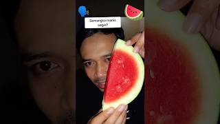 asmr semangka manis#shorts