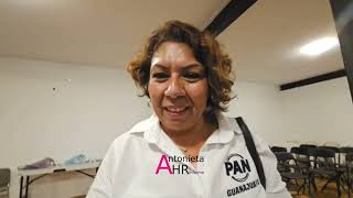 EN LA COLONIA SAN LUIS REY ARRANCAN PANISTAS A TOCAR PUERTAS Así lo dijo Luz María Gutiérrez