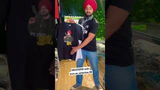 Sidhu Moosewala Tshirt 399- Freeship All Over India Moosewala Tribute