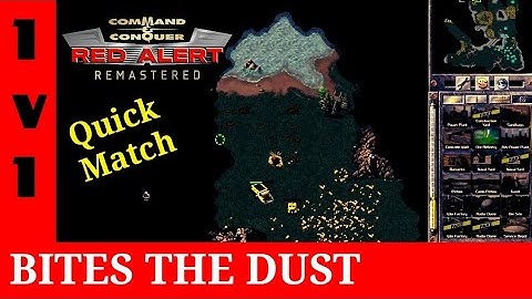 C&C Red Alert multiplayer match.1 on 1 ANOTHER ONE BITES THE DUST QUICK MATCH!