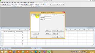 ANOVA MINITAB