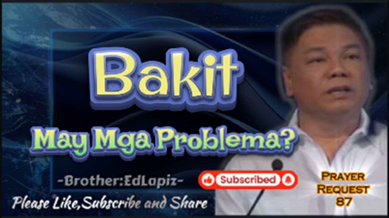 BAKIT MAY MGA PROBLEMANG BIYAYA NG DIOS?