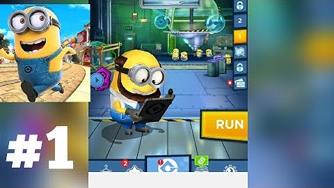 Minion Rush - Gameplay Walkthrough Part 1- (iOS, Android)