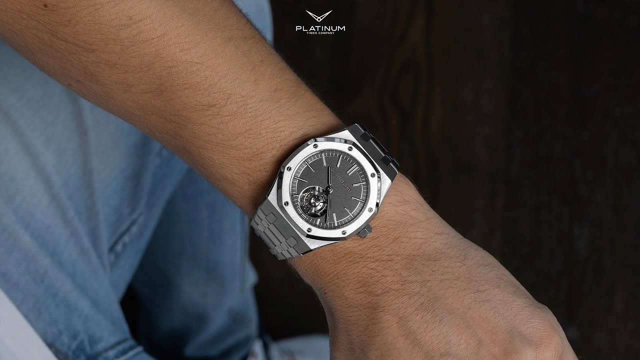 Royal Oak Flying Tourbillon 26530TI – Titanium Masterpiece by Audemars Piguet | Platinum Times Co.