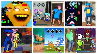 Sonic and Tails, Poppy Playtime, Annoying Orange & FNF - Top 10 Best Real Life Friday Night Funkin
