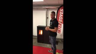 Réglage De Combustion Sur Un Poêle À Granules Interstoves Duepi 7 Boutons
