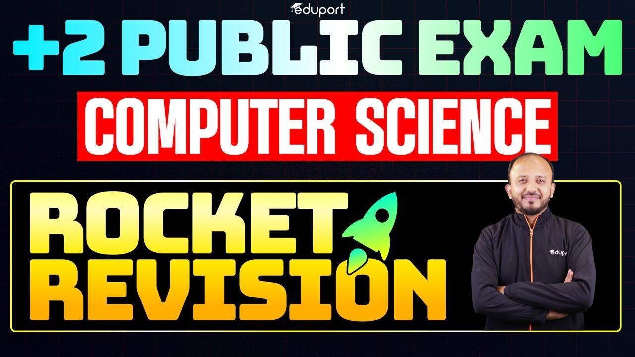 Plus Two CS Public Exam | Rocket Revision | Eduport Plus Two
