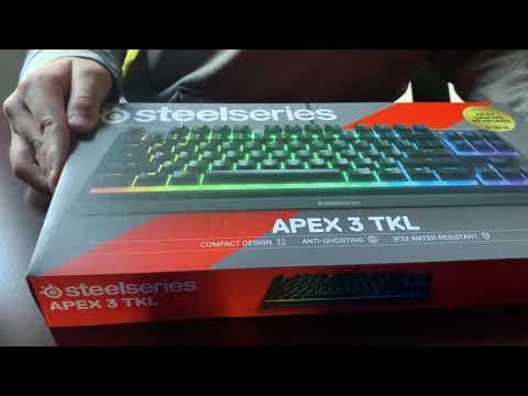 Steelseries Apex 3🤩 - YouTube