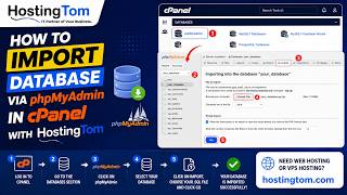 How to Import a Database via phpMyAdmin in cPanel | HostingTom