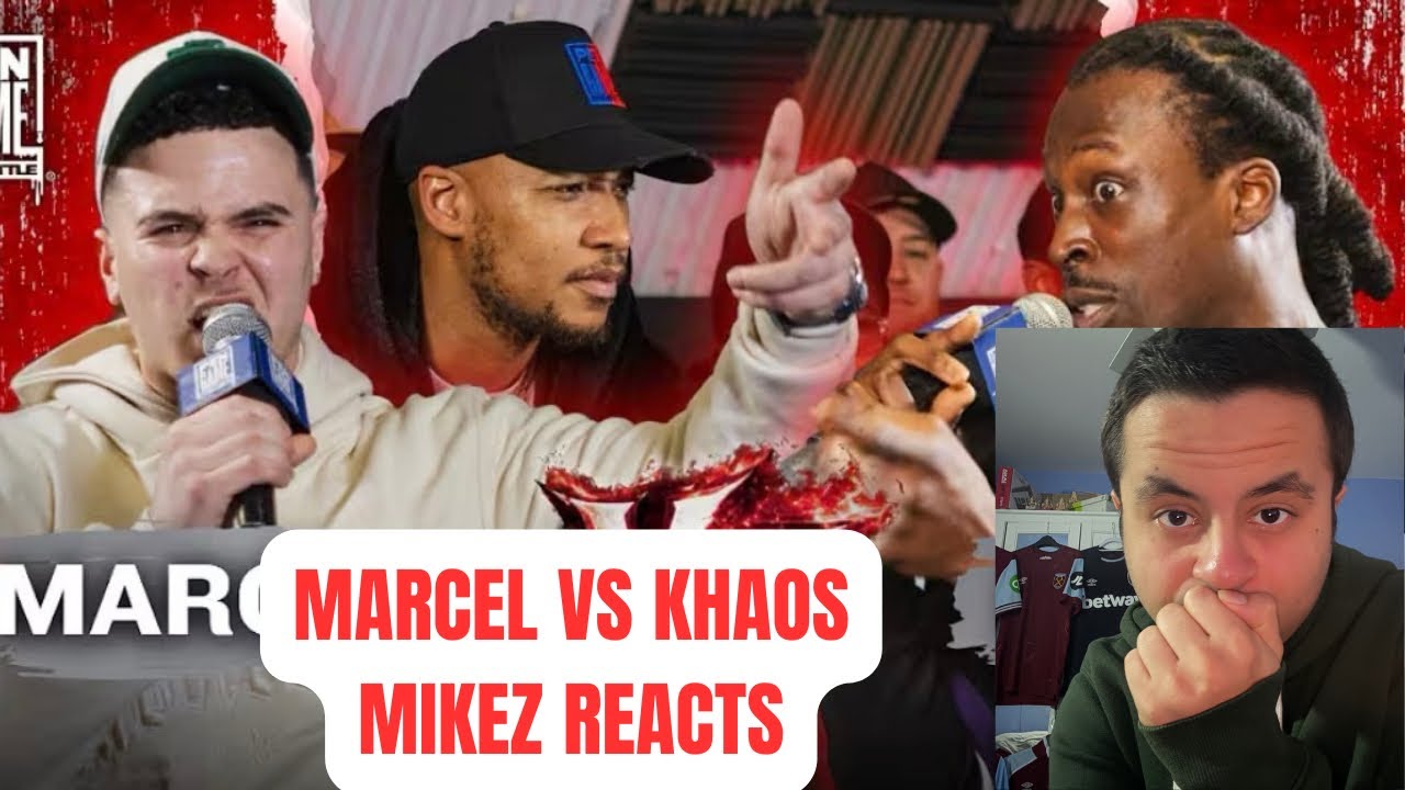 THIS WAS CLOSE | MIKEZ REACTS TO MARCEL VS KHAOS | PENGAME RAP BATTLE