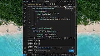 Concurrent Execution of Threads