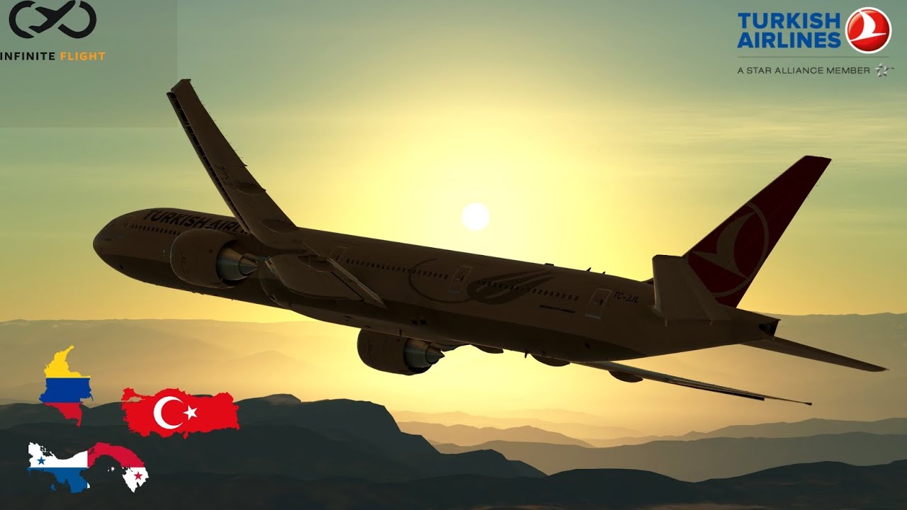 [Infinite flight] Bogotá(BOG) To Istambul (IST) Vía Panamá City(PTY