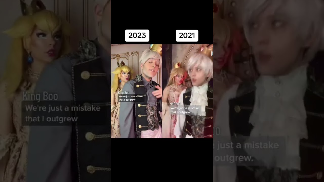 Our cosplays changed a LOT in two years