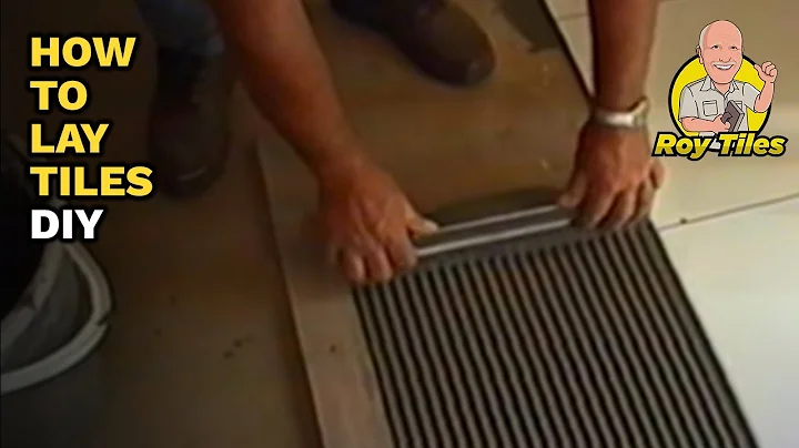 How To Lay Tiles DIY With My Ultra Spreader - Roy ...