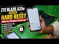 ZTE Blade A35e Z2466 Hard Reset | Remove PIN, Password & Pattern Lock - zte blade a35e hard reset
