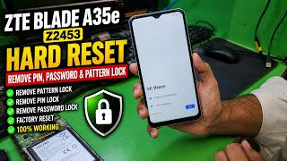 ZTE Blade A35e Z2466 Hard Reset | Remove PIN, Password & Pattern Lock - zte blade a35e hard reset