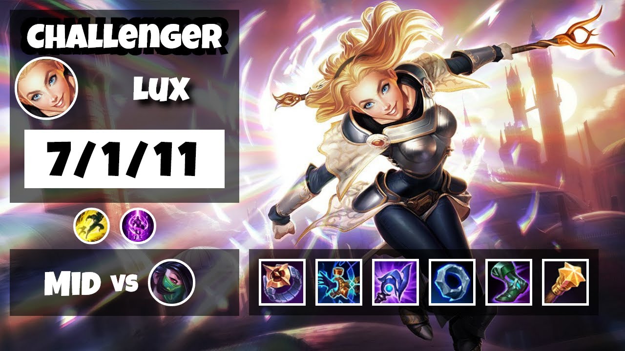Lux Mid 11.11 Challenger Gameplay S11 (7/1/11) - BR