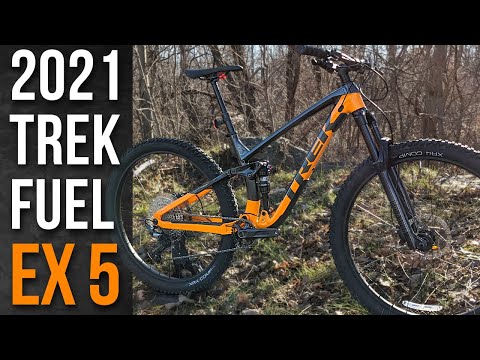 Vídeo: Trek Fuel EX 5 revisão de MTB com suspensão total