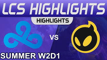 C9 vs DIG Highlights LCS Summer Season 2022 W2D1 Cloud9 vs Dignitas by Onivia