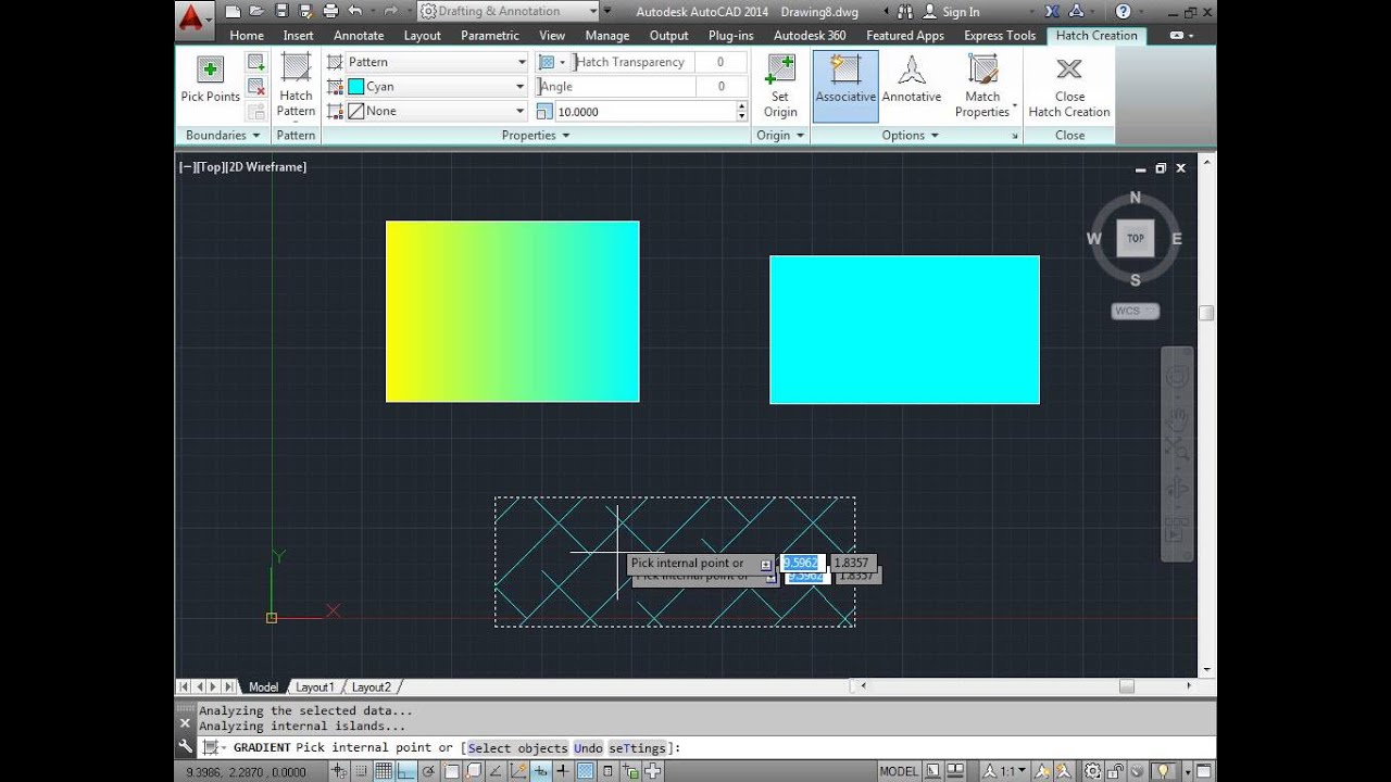 autocad fonts not filling