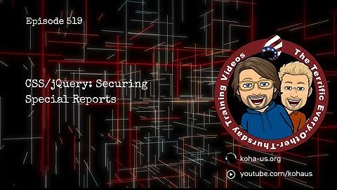 CSS/jQuery: Securing Special Reports | 519