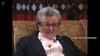Raya Barnea testifies about the deportation of Jews from Lubartów to Treblinka, on October 11 1942.