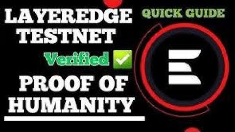 LayerEdge New Task Live || POH || Proof of Humanity || Full process..