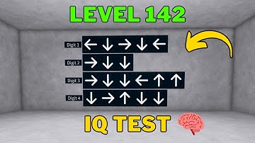 How To Solve Roblox IQ Test Level 142 | IQ Test 🧠 Floor 142 Answer