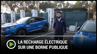 Comment recharger sa voiture électrique sur une borne publique ?