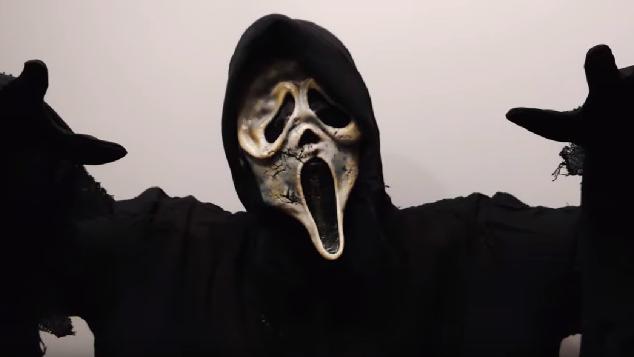 Ghostface Zombie Mask Scream - Review - YouTube