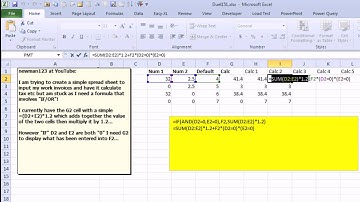 Mr Excel & excelisfun Trick 151: Put 1 of 2 Formulas into Cell Based on 2 Conditions: IF or CHOOSE