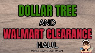 DOLLAR TREE AND WALMART CLEARANCE HAUL
