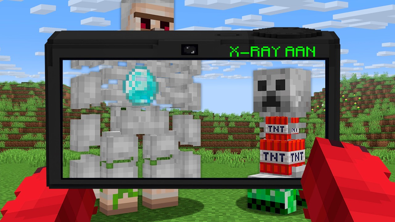 X-Ray Camera Gebruiken Om In Mobs Te Kijken