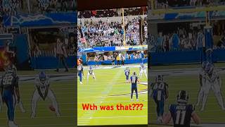 Wth was that? #nfl #Chargers #vikings #tnf Worst kick off of the year???