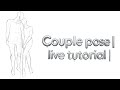 Taranjot kaur is live | Episode 45 | Photo analysis technique | Couple pose croquis | Fashion