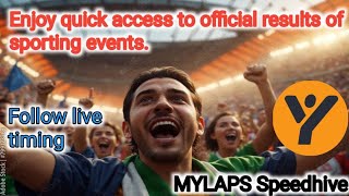 My review of the application MYLAPS speed hive screenshot 2