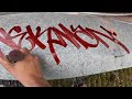 Graffiti review with wekman molotow burner marker
