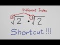 Multiplying Radicals with Different Indices