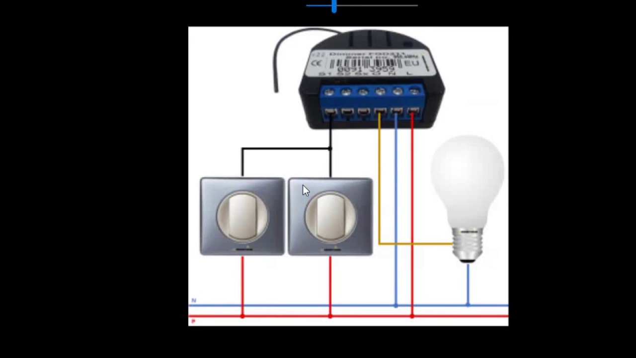 les variateurs de lumiere avec switch - YouTube