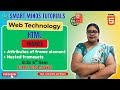 Web Technology | Frames in HTML | Attributes of Frame Element & Nested Frameset Explained #frames