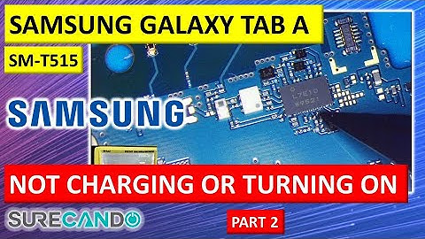 Samsung Galaxy Tab A SM-T515 Repair Guide: Troubleshooting No Power & No Charge (Part 2)