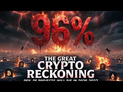 The Great Crypto Reckoning: Why 96% of Projects Will Die by 2027