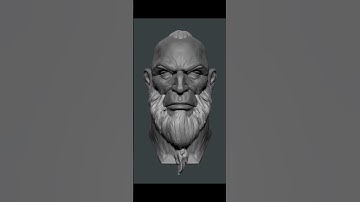 Character sculpt time-lapse Learn Zbrush Learn Sculpting Learn 3D modeling