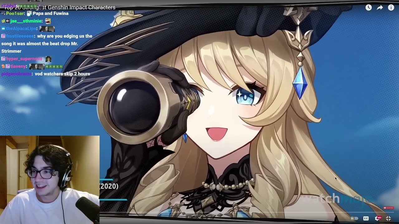 BABE WAKE UP, ZY0X IS REACTING TO ANOTHER WATCHMOJO GENSHIN LIST