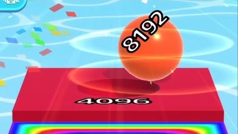 Ball Run 2048 - iOS Android all levels mobile gameplay 👌👍😎 walkthrough