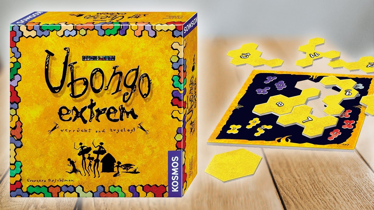 KOSMOS 6908470 690847 Ubongo 3D Brettspiel, White