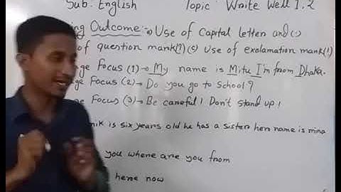 Class : Four  l   English(Unit - 23,24)   l  Writes Well 1,2