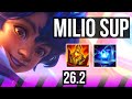 MILIO &amp; Jinx vs BLITZCRANK &amp; Aphelios (SUP) | KR Grandmaster | 26.2